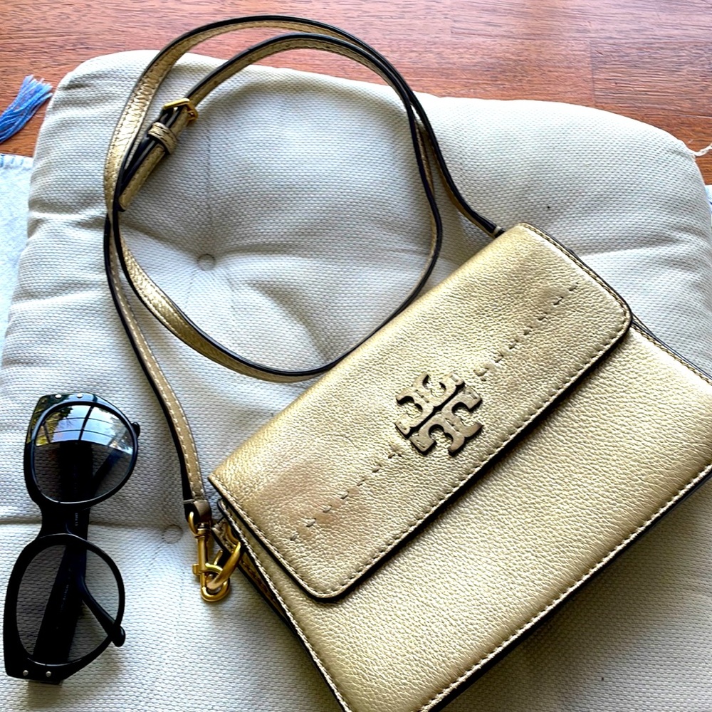 Tory Burch Metallic Crossbody